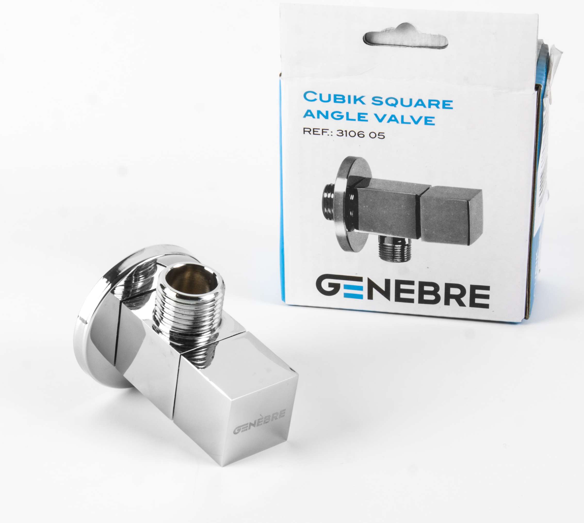 Вентиль для душа Genebre Kenjo Angle 12 угловой (3106 05)